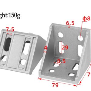 Die-casting Angle Connector Bracket 8080